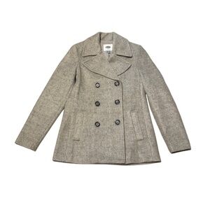 Old Navy Heather Gray Pea Coat